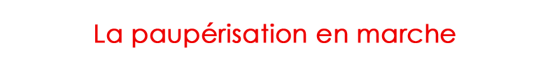 276 la pauperisation en marche