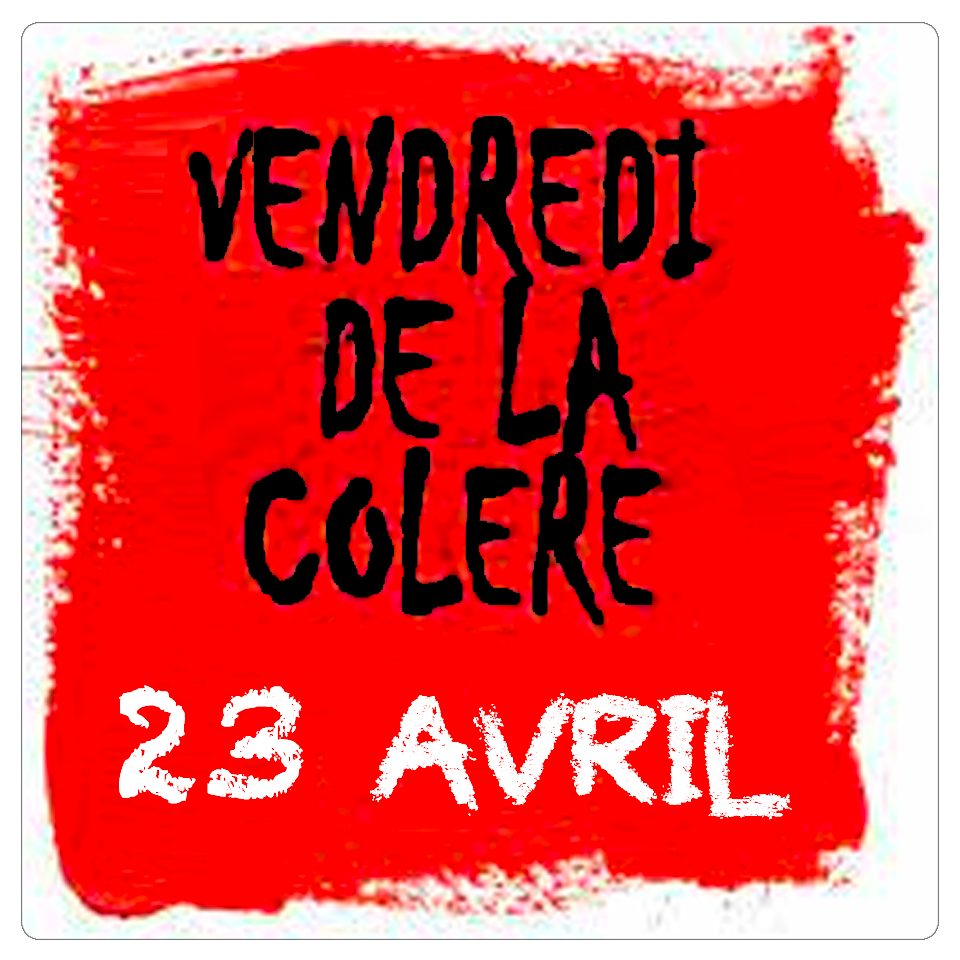 Négociation du préavis de grève
du 23 avril